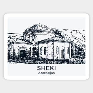 Sheki - Azerbaijan Sticker